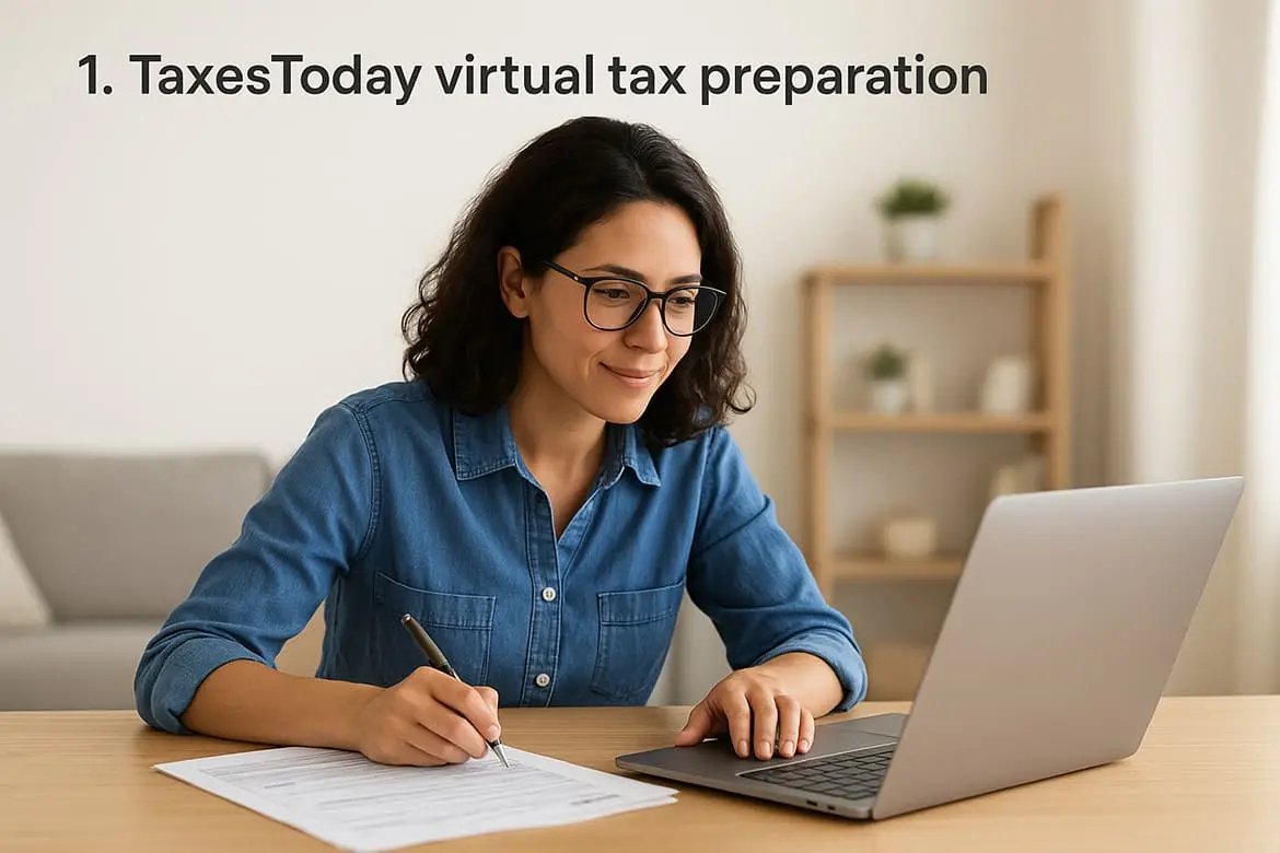1. TaxesToday virtual tax preparation