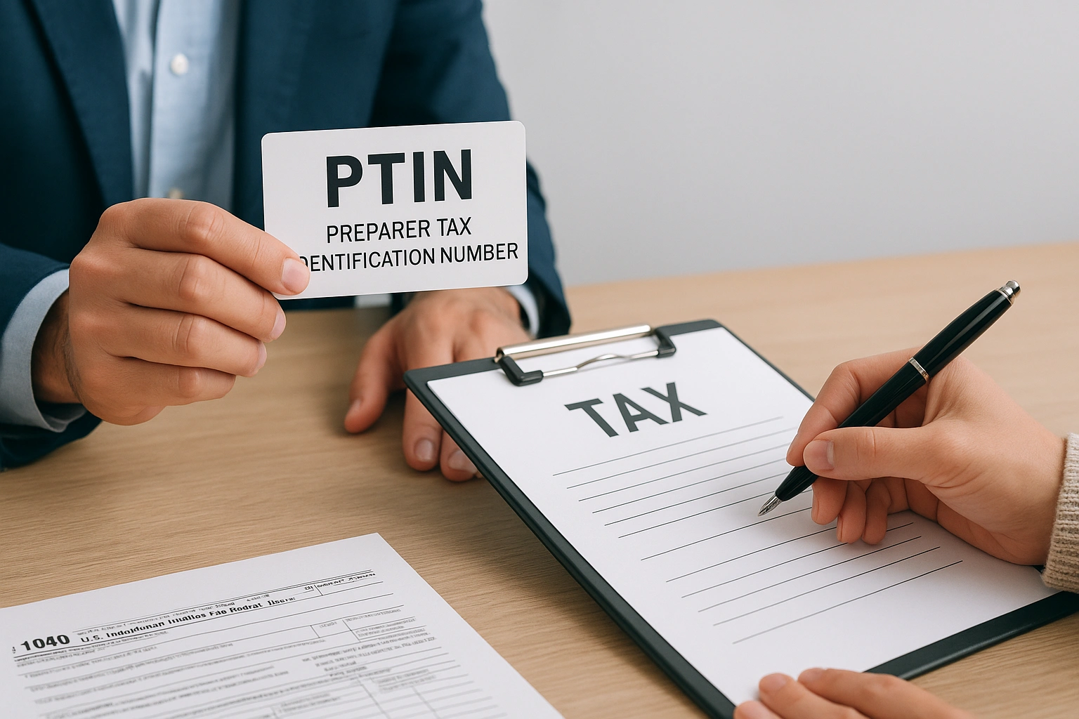 1. Verify credentials and IRS registration