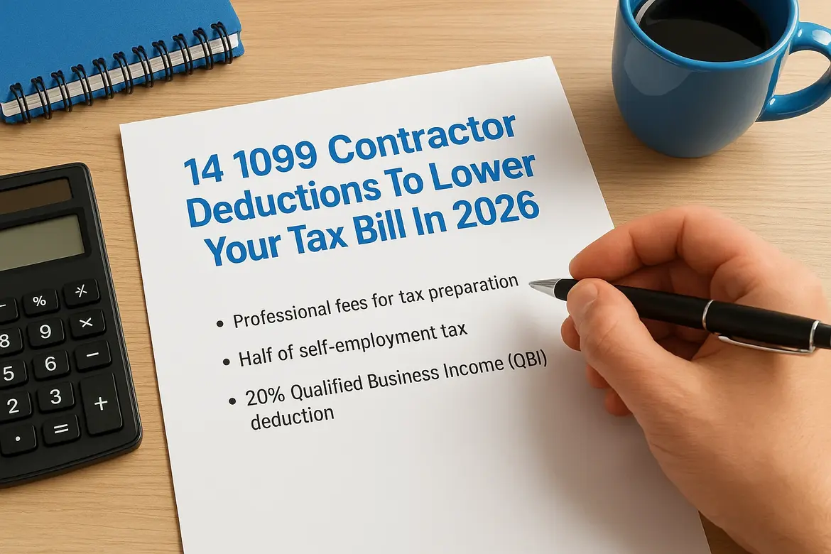 1099 Contractor Deductions