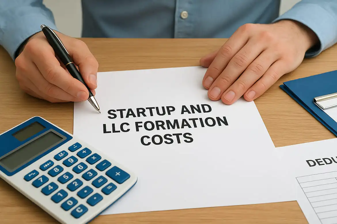 2. Startup and LLC formation costs