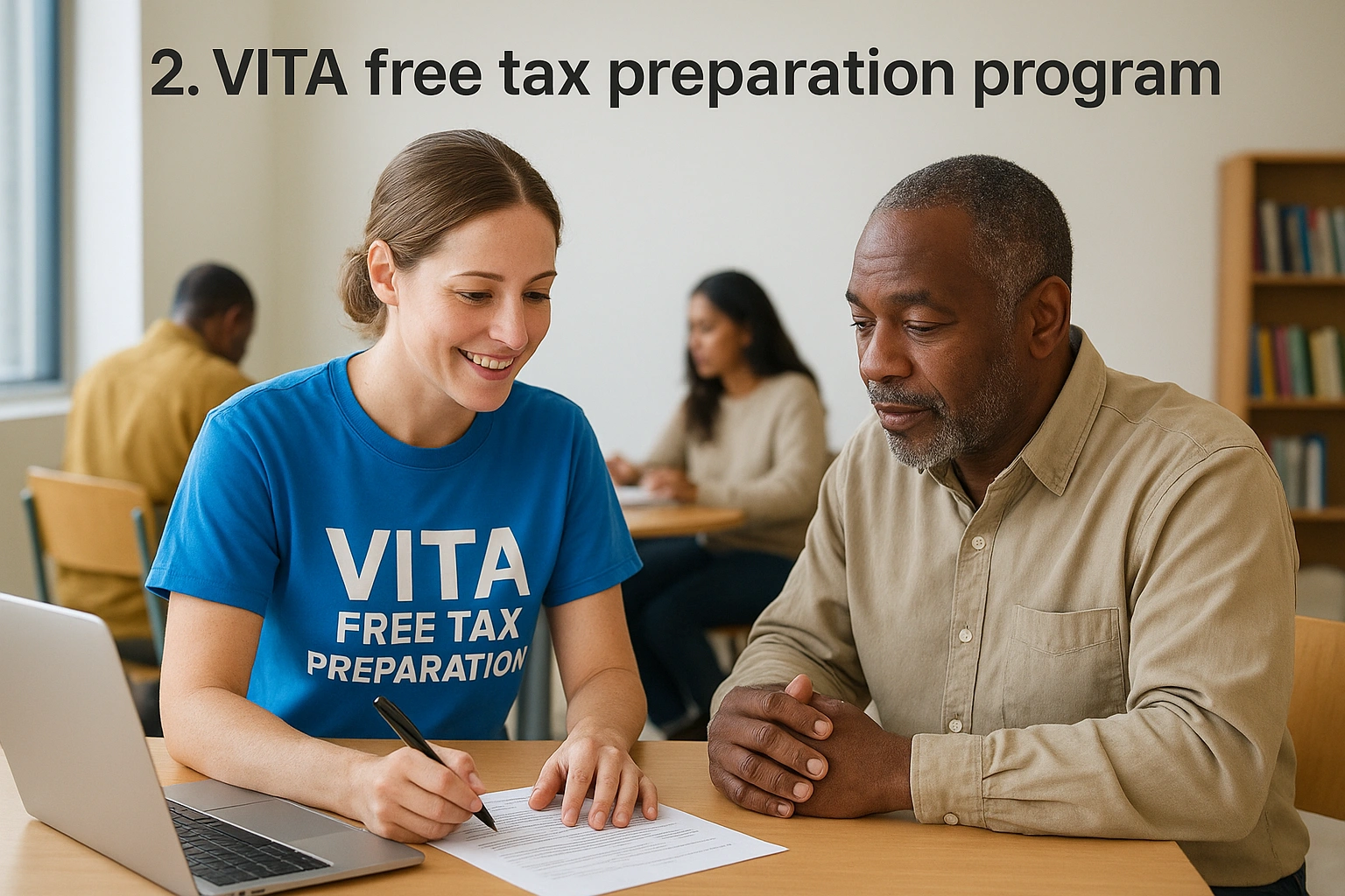 2. VITA free tax preparation program