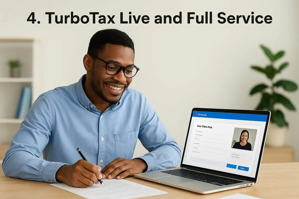 4. TurboTax Live and Full Service