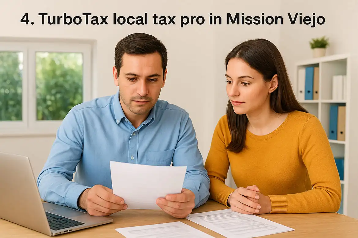 4. TurboTax local tax pro in Mission Viejo
