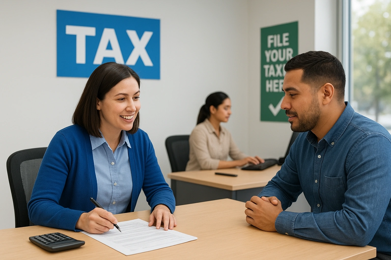 5. Local tax offices like H&R Block, Jackson Hewitt, and Liberty Tax