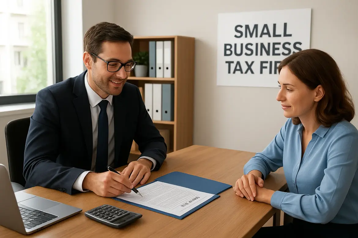 6. A small business tax firm