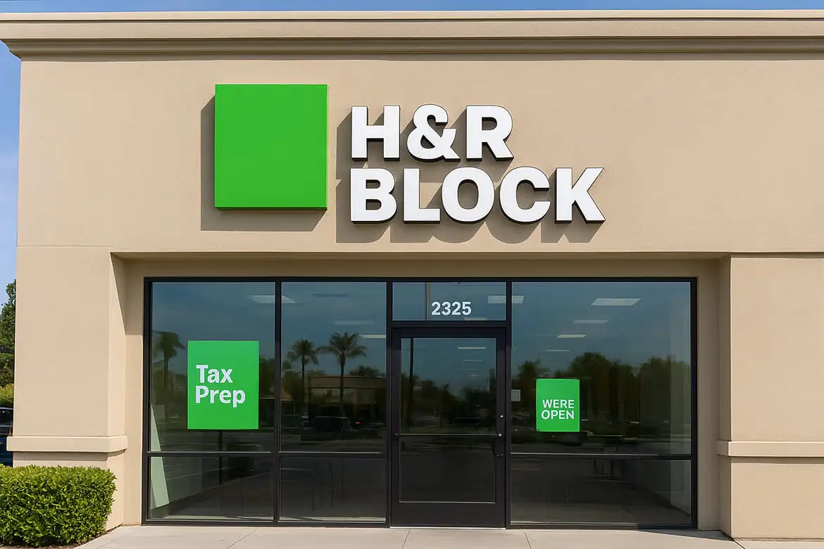 8. H&R Block in Corona