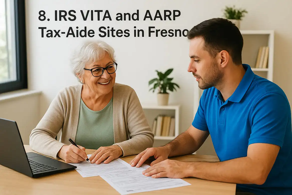 8. IRS VITA and AARP Tax-Aide Sites in Fresno