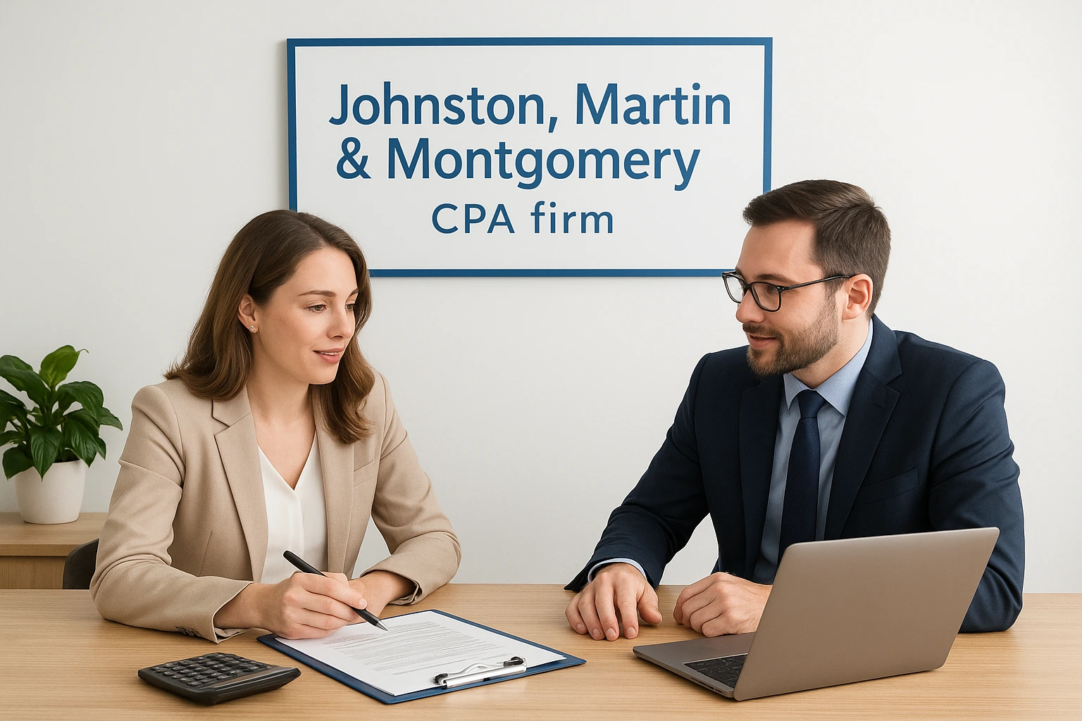 8. Johnston, Martin & Montgomery CPA firm