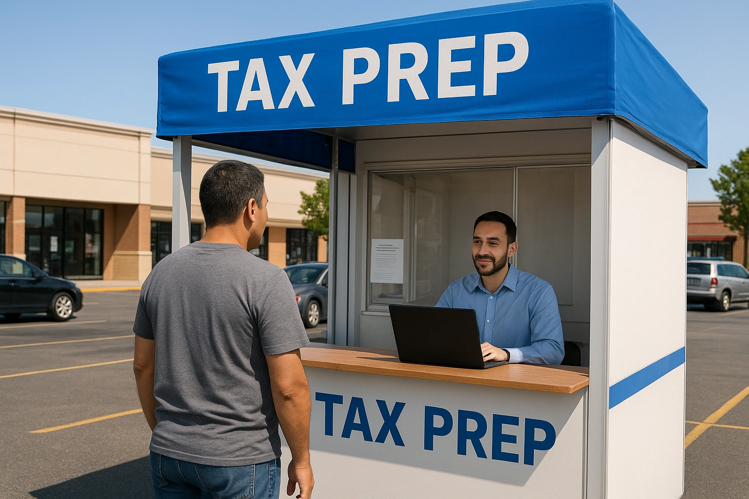 8. Retail-based tax prep kiosks