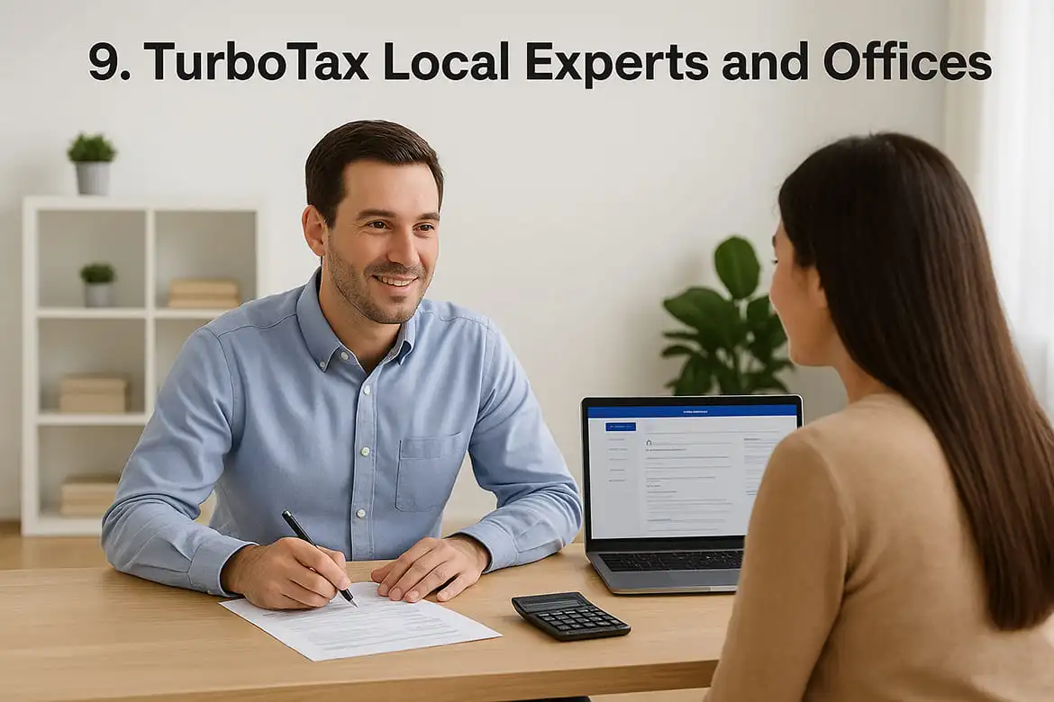 9. TurboTax Local Experts and Offices