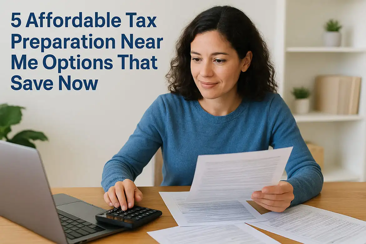 Affordable Tax Preparation Near Me
