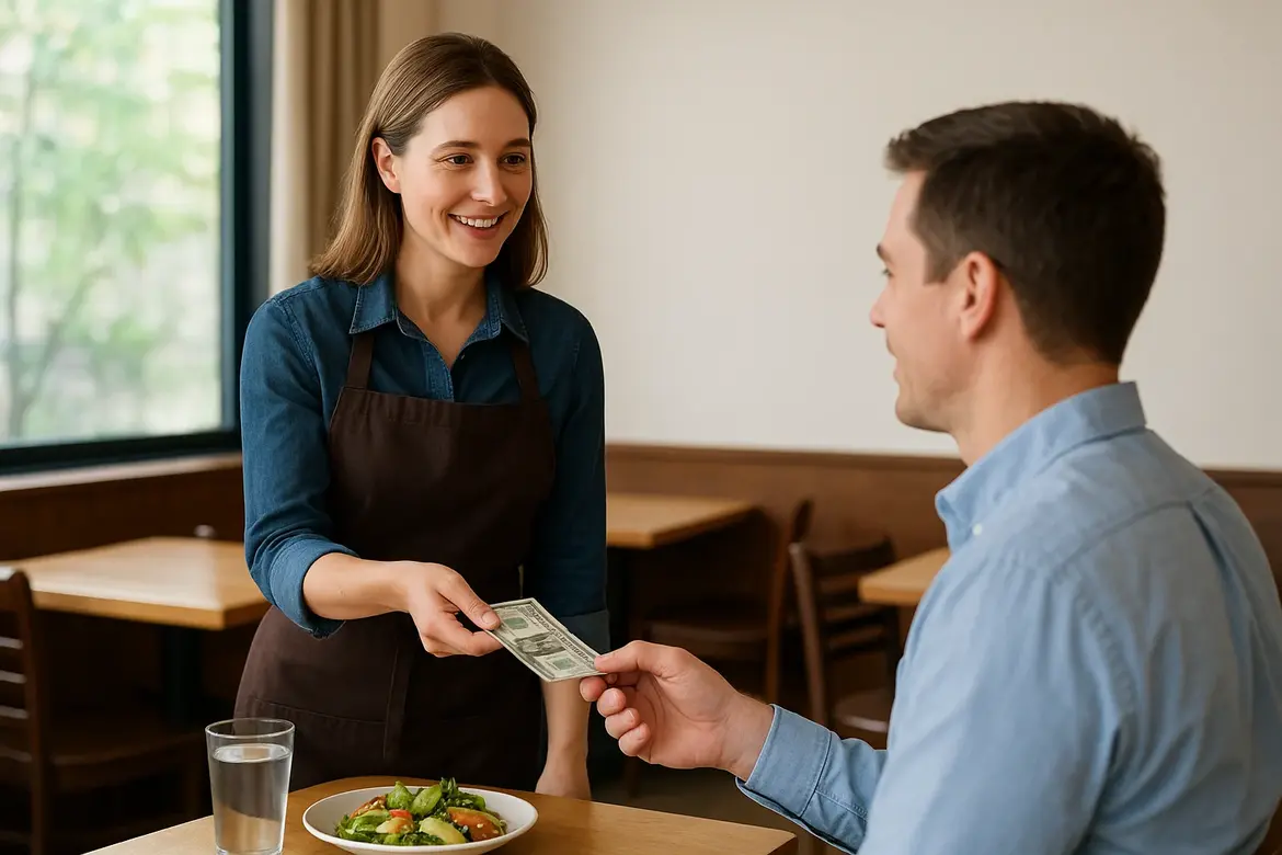 California does not allow a tip credit toward minimum wage