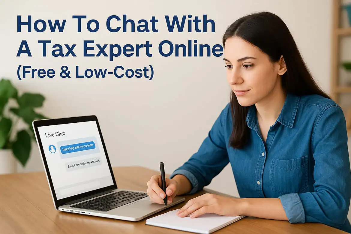 How To Chat With A Tax Expert Online