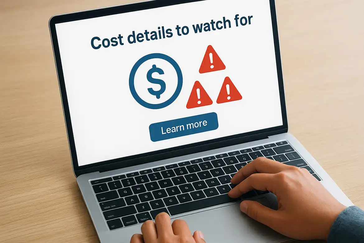 Cost details to watch for