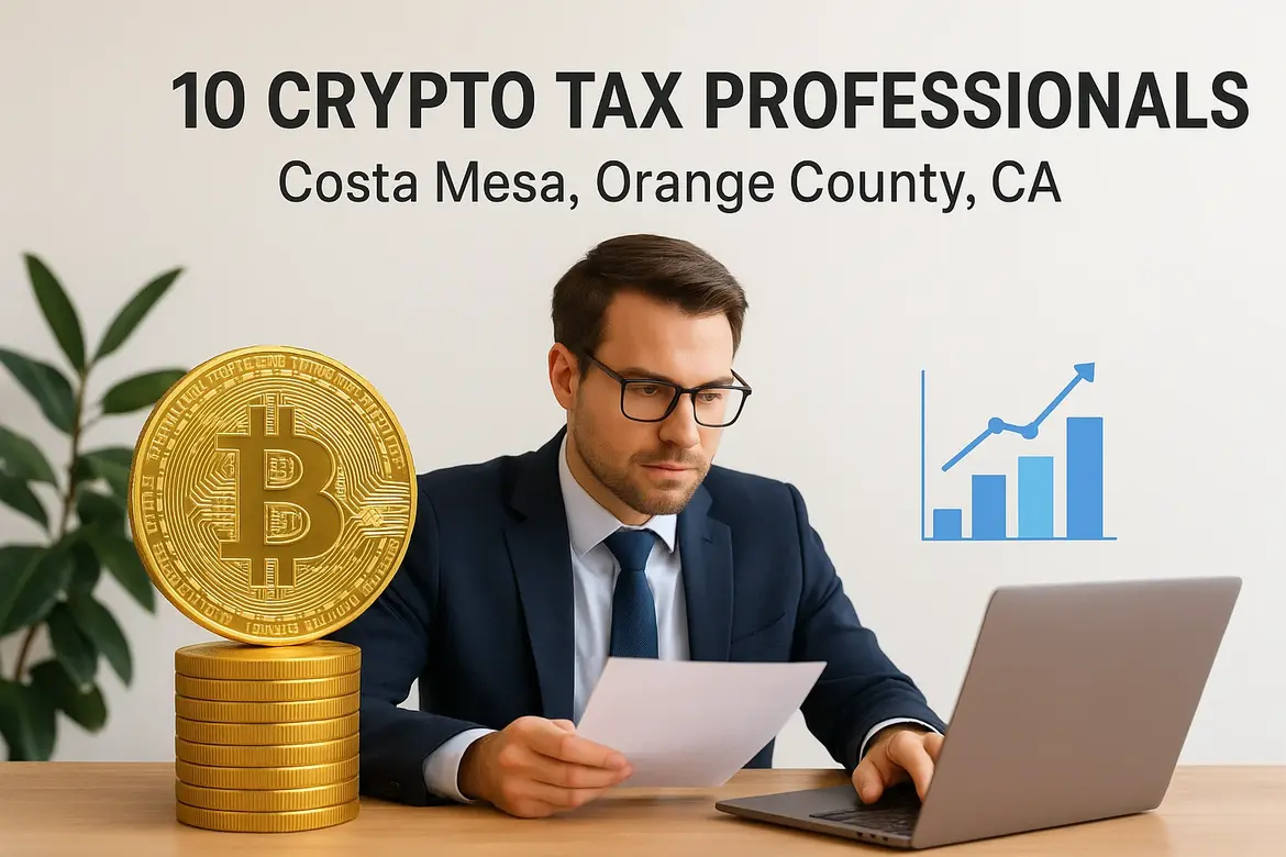 Crypto Tax Professionals Costa Mesa, Orange County, CA