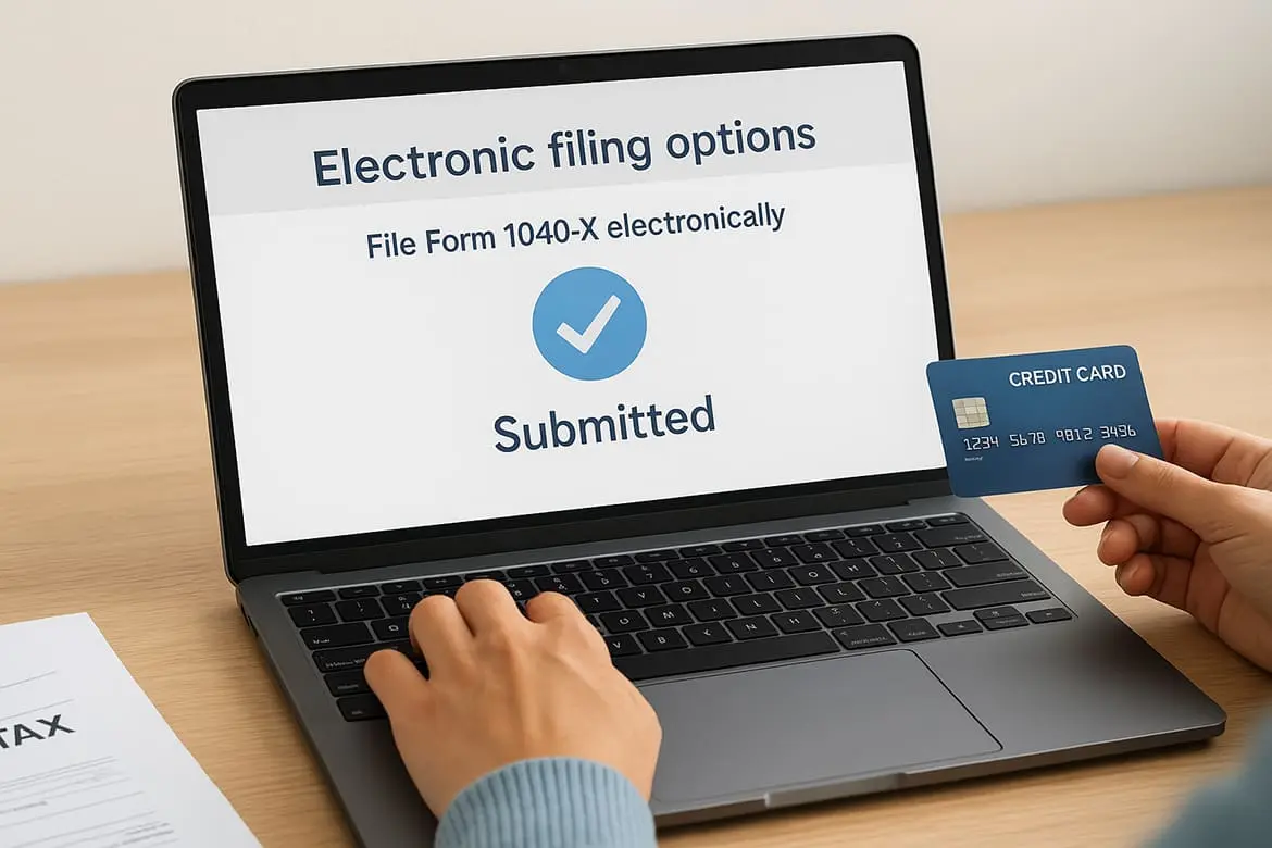 Electronic filing options
