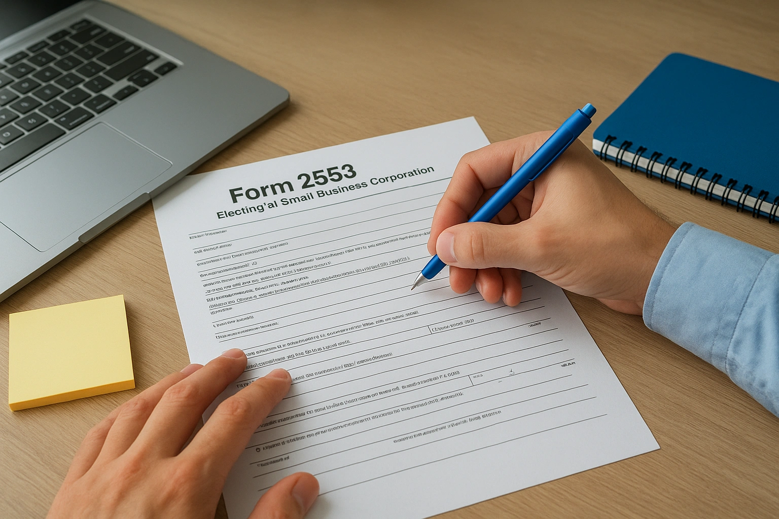 Filing Form 2553 with the IRS