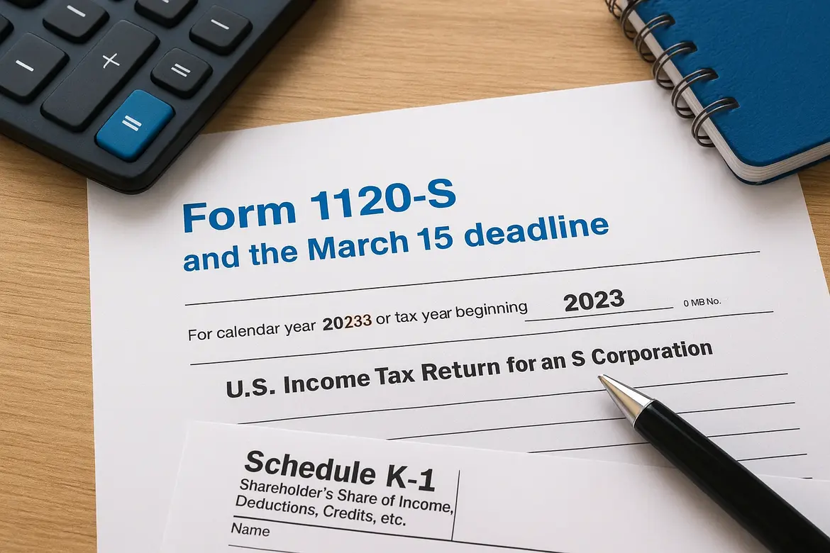 Form 1120-S and the March 15 deadline