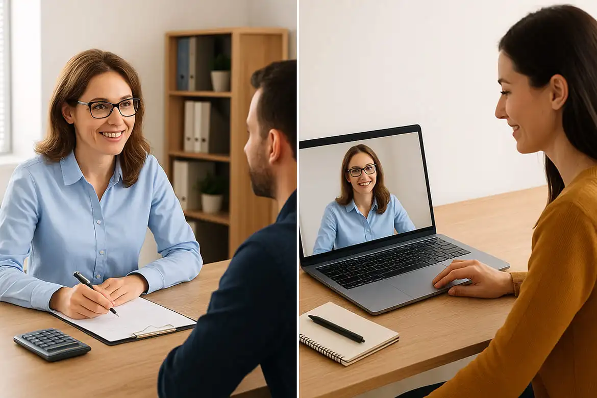 How it works in-person and virtually