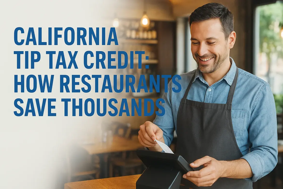 How Restaurants Can Save Thousands Using The Tip Tax Credit In California