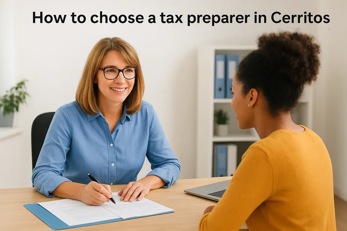How to choose a tax preparer in Cerritos