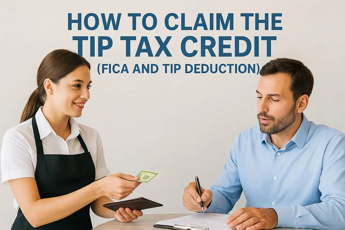 How To Claim The Tip Tax Credit