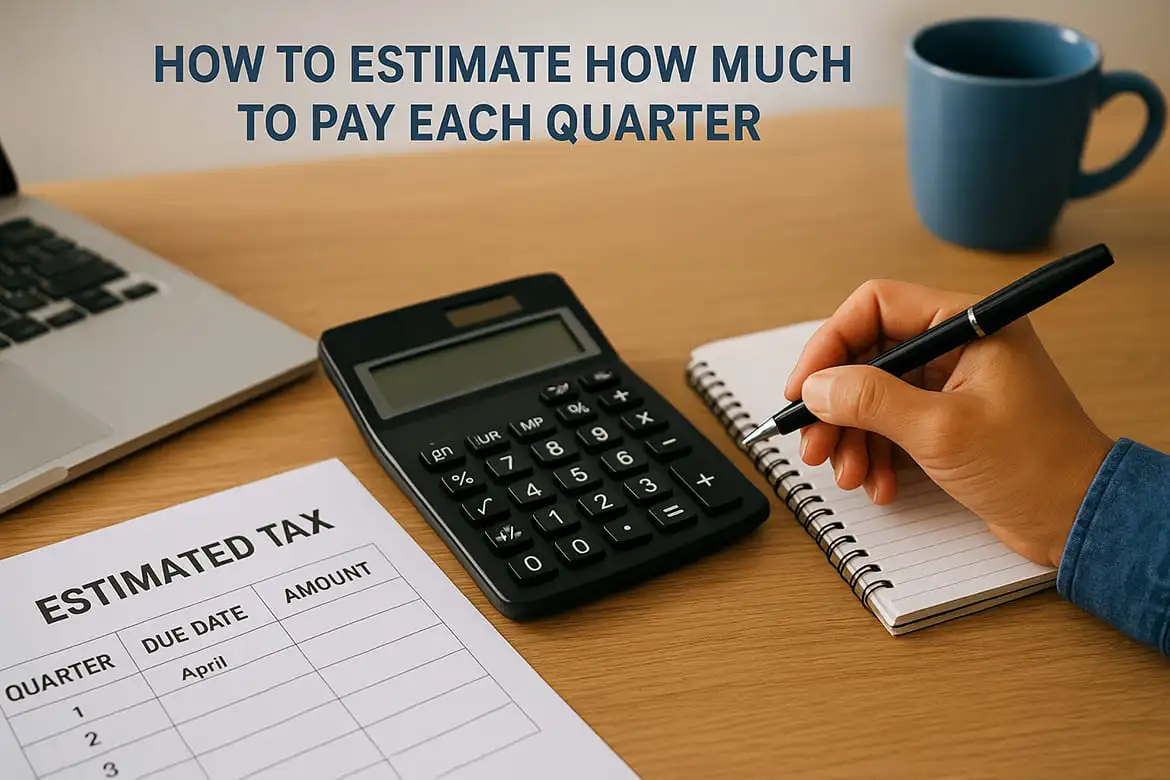 How to estimate how much to pay each quarter