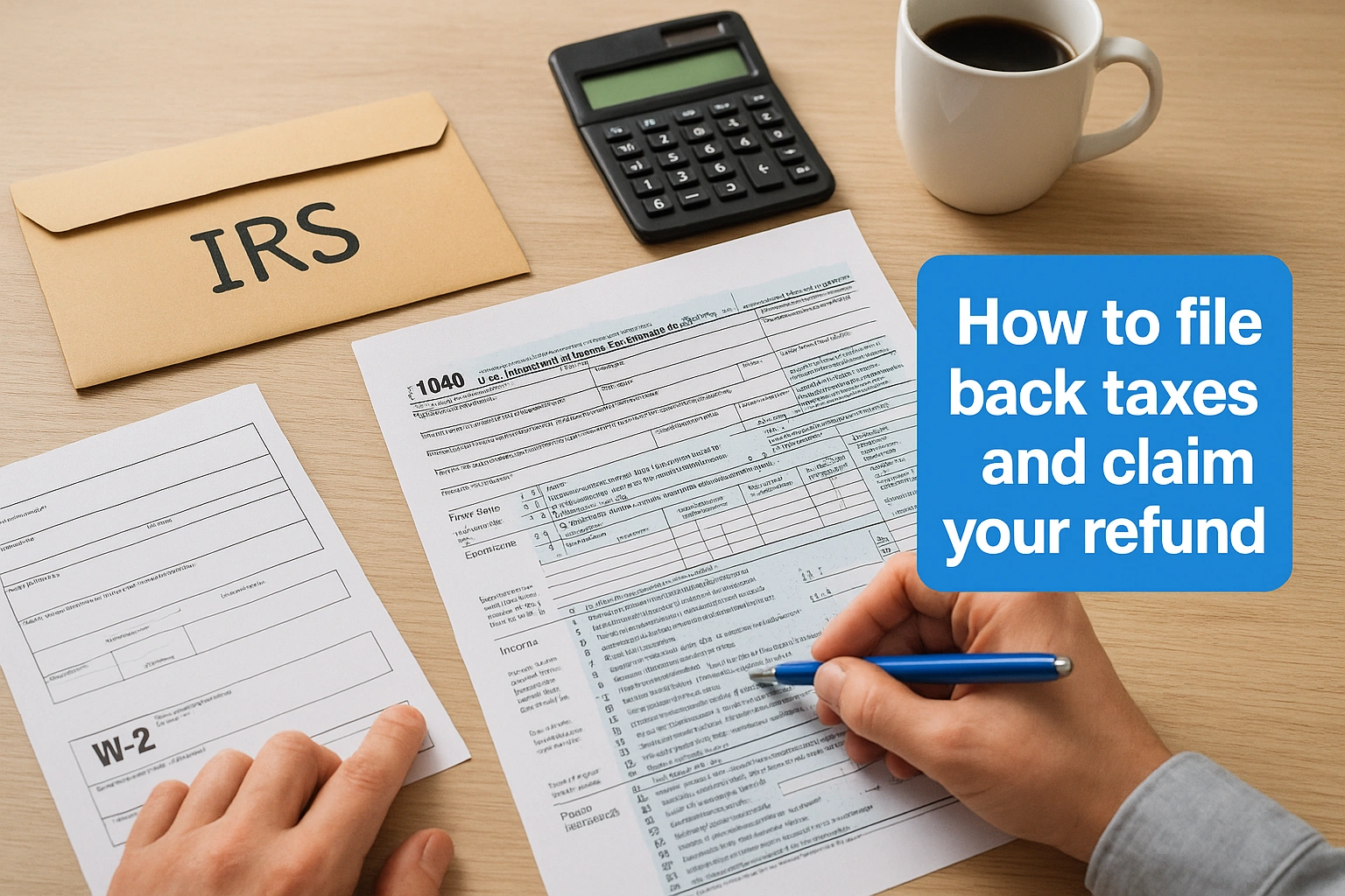 How to file back taxes and claim your refund