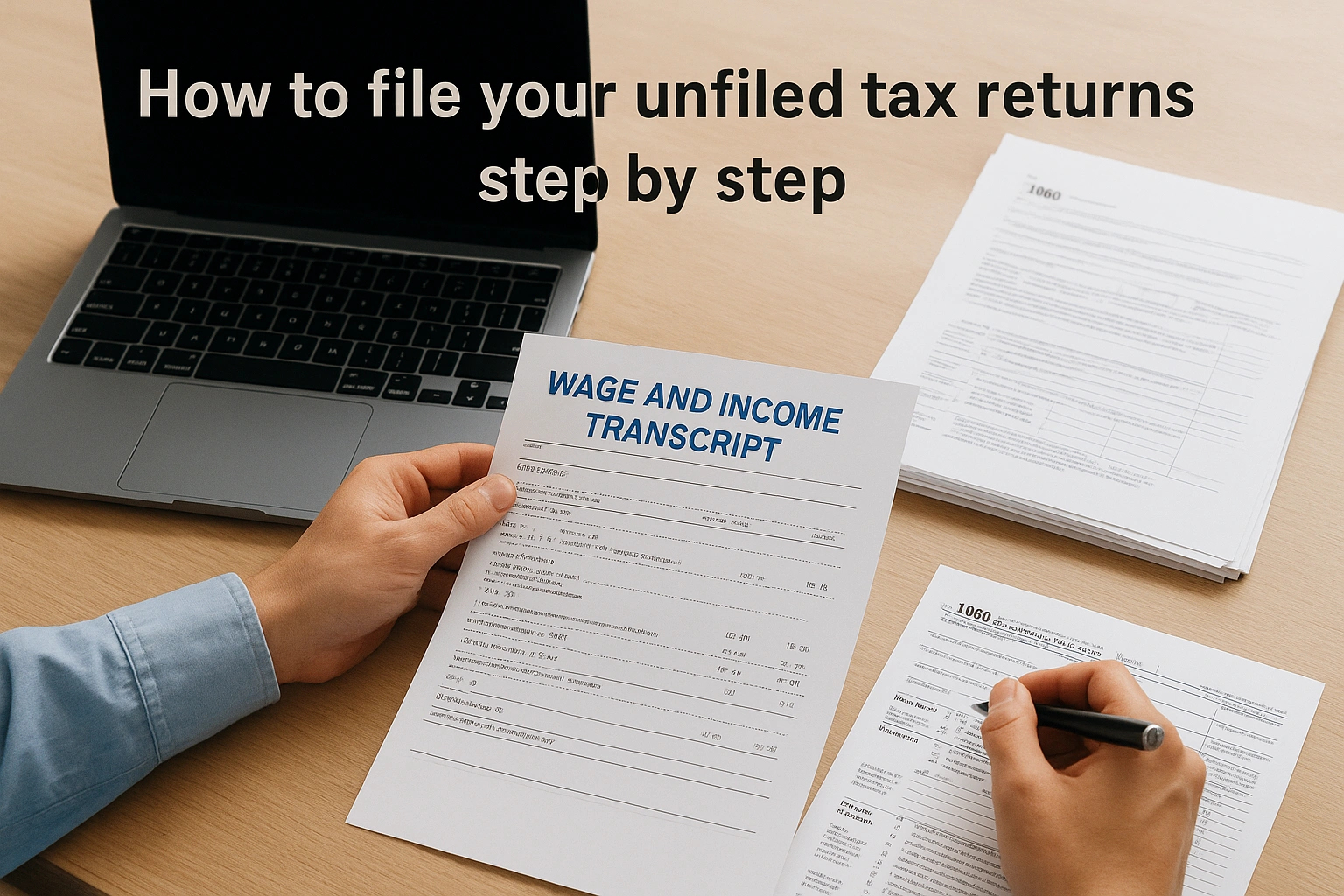 How to file your unfiled tax returns step by step