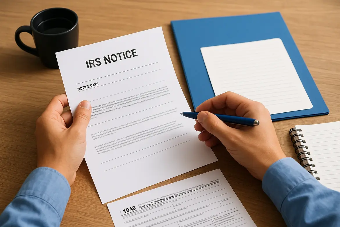 How to respond to an IRS notice step by step