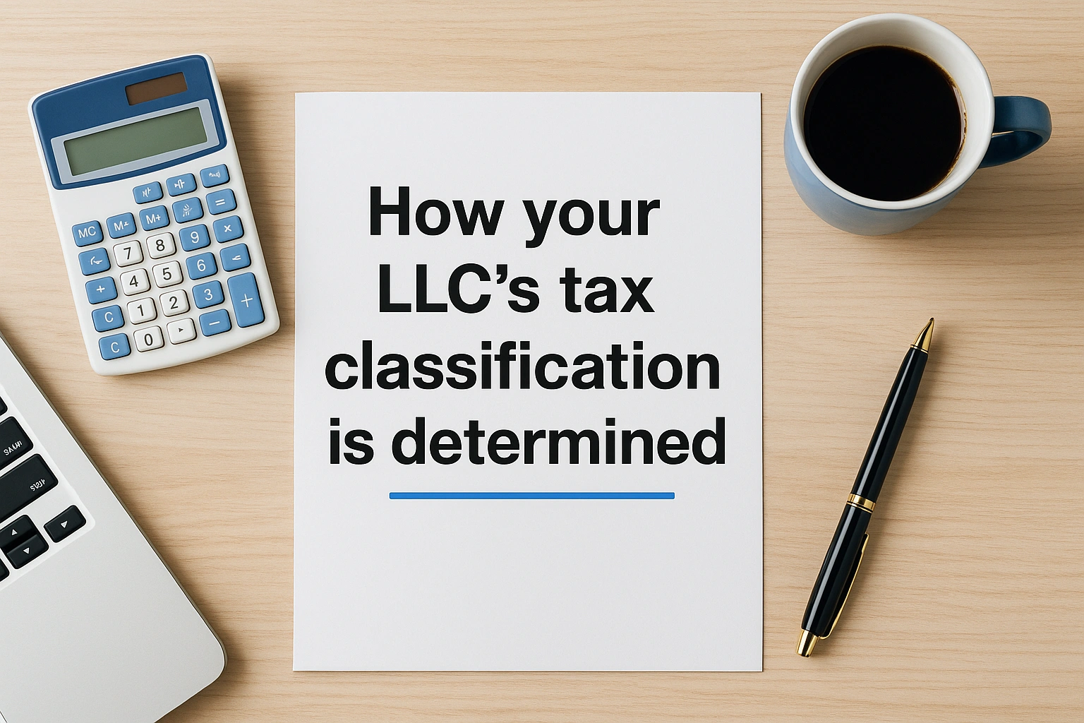 How your LLC's tax classification is determined