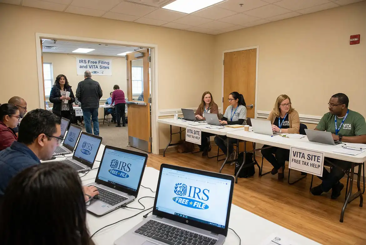IRS Free Filing and VITA Sites