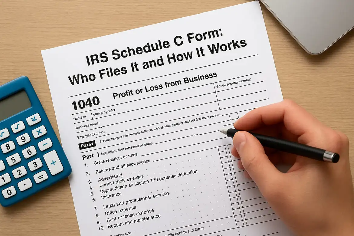 IRS Schedule C Form