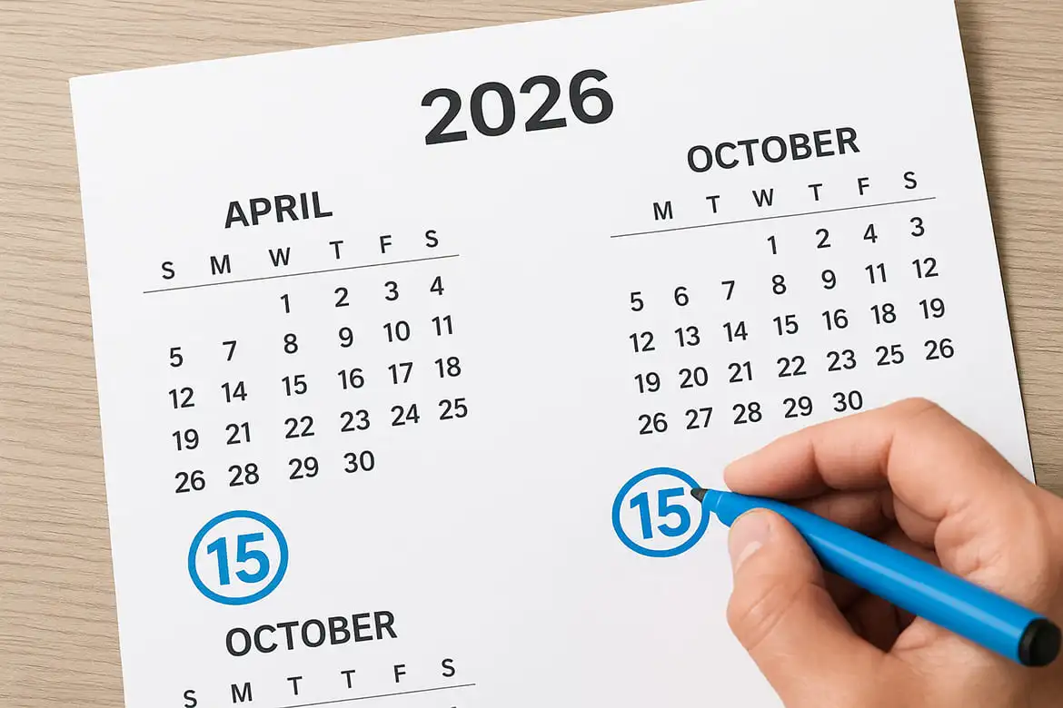 Key deadlines for 2026 and common exceptions