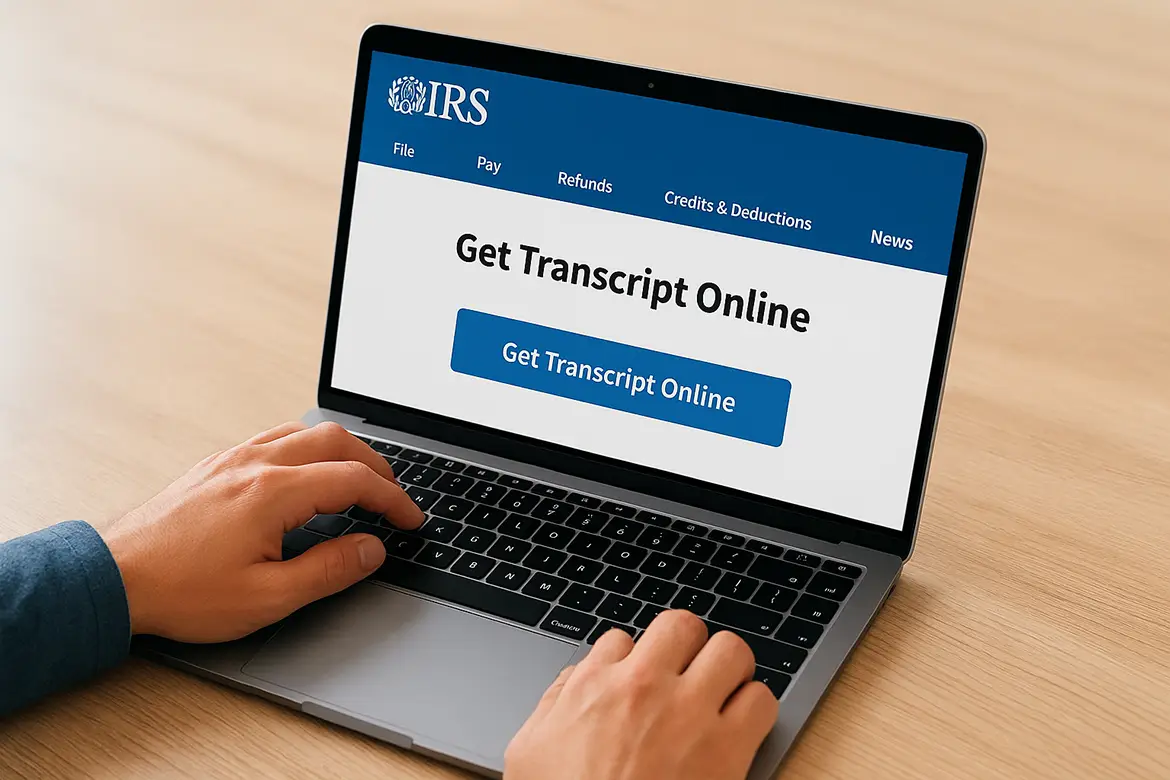 Navigate to the IRS registration page