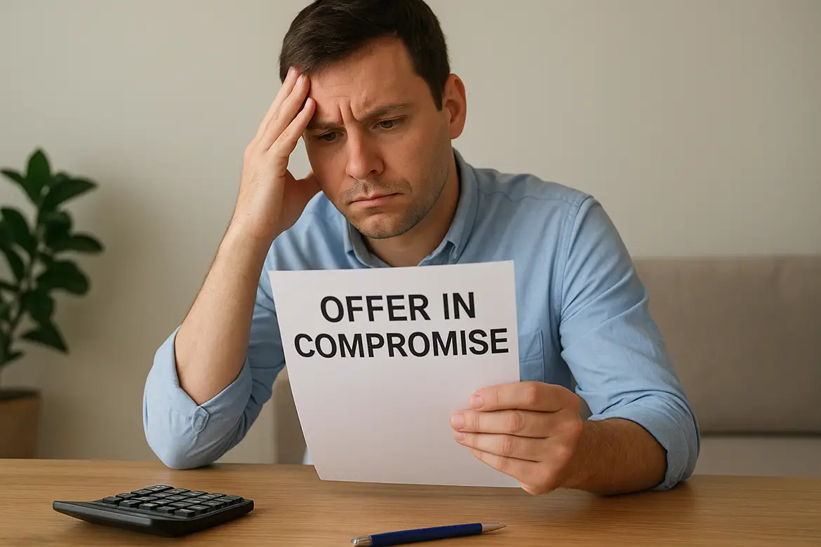 Offer in Compromise to settle for less