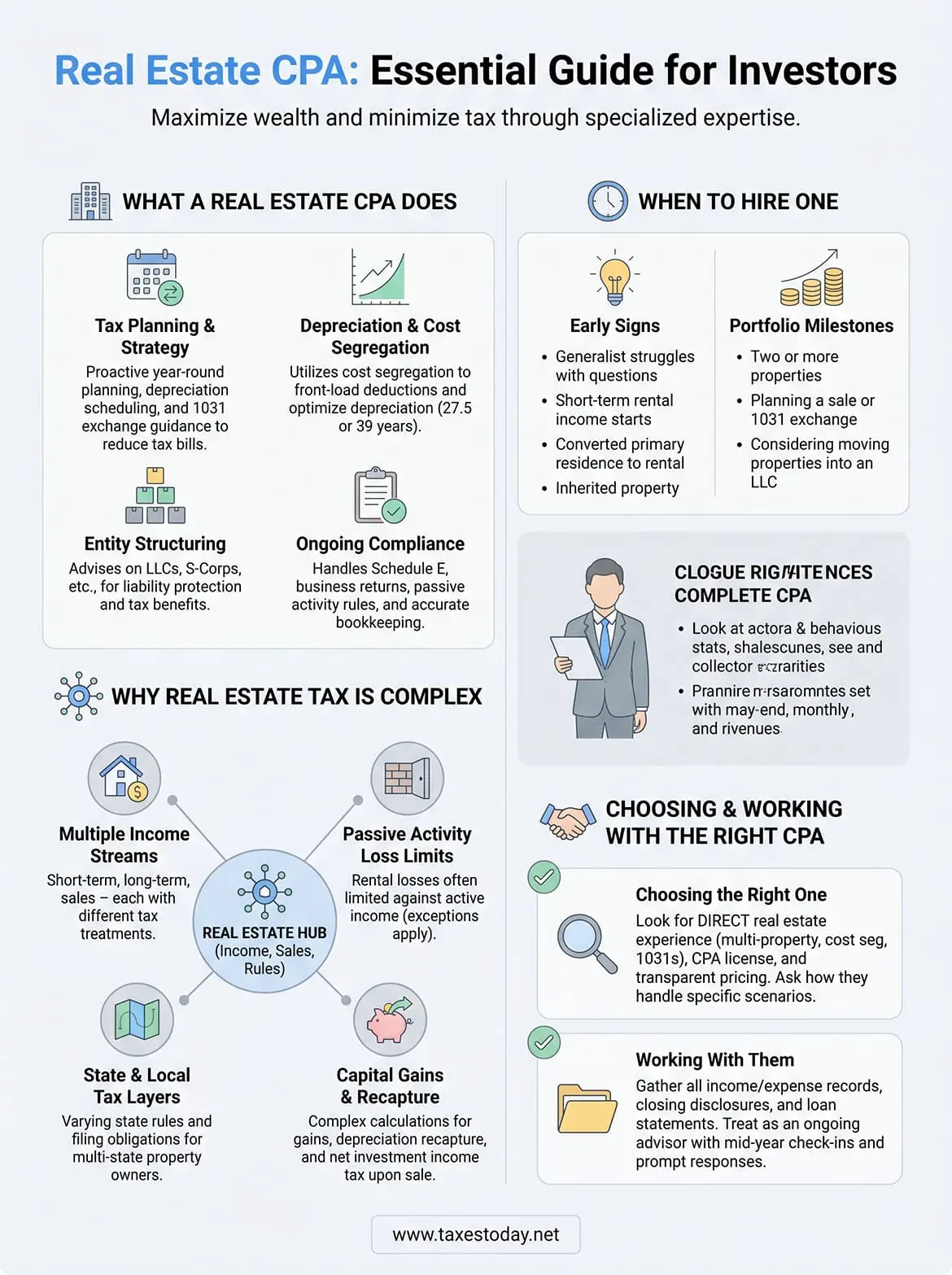 real estate cpa infographic