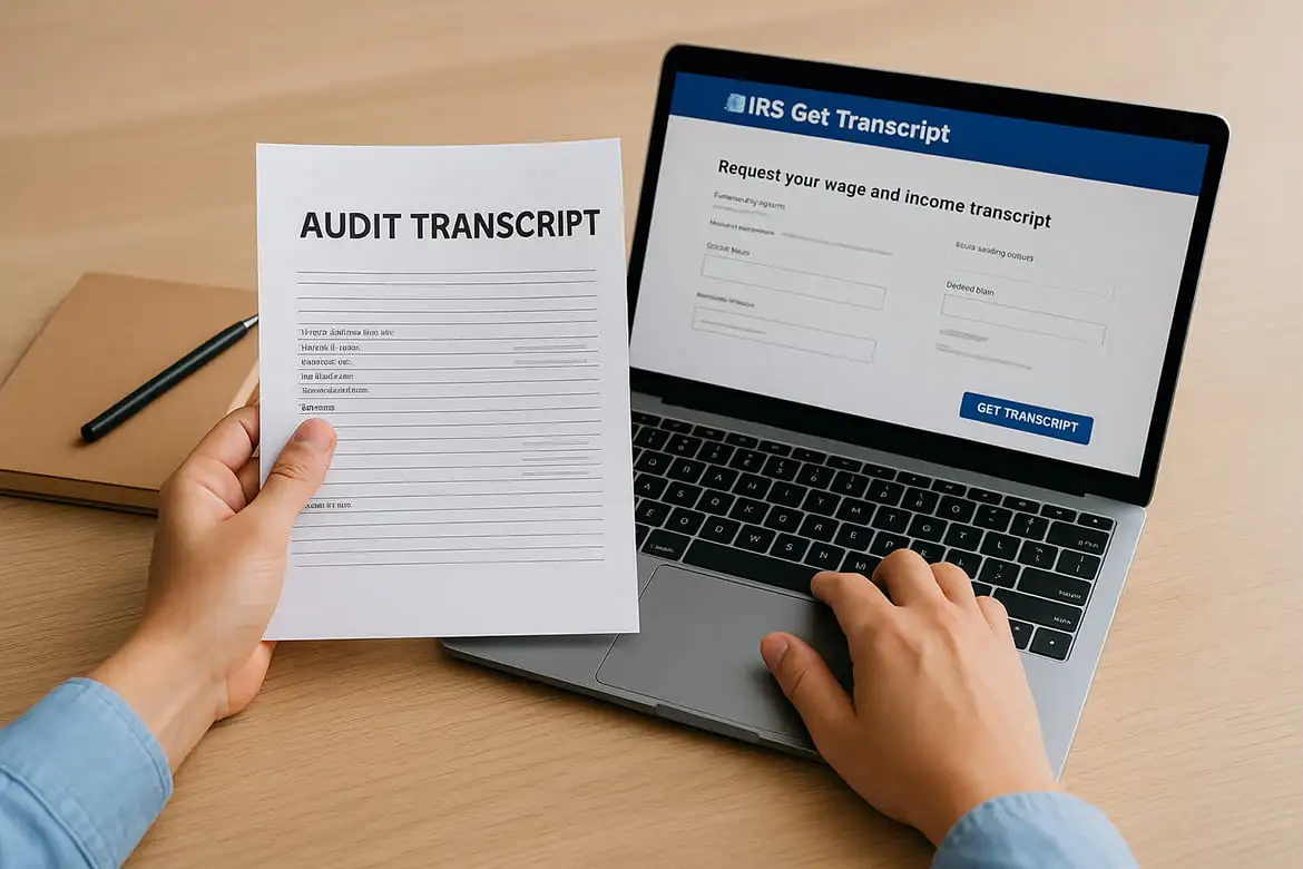 Request your IRS wage and income transcripts