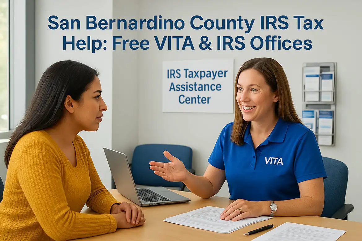 San Bernardino County IRS Tax Help