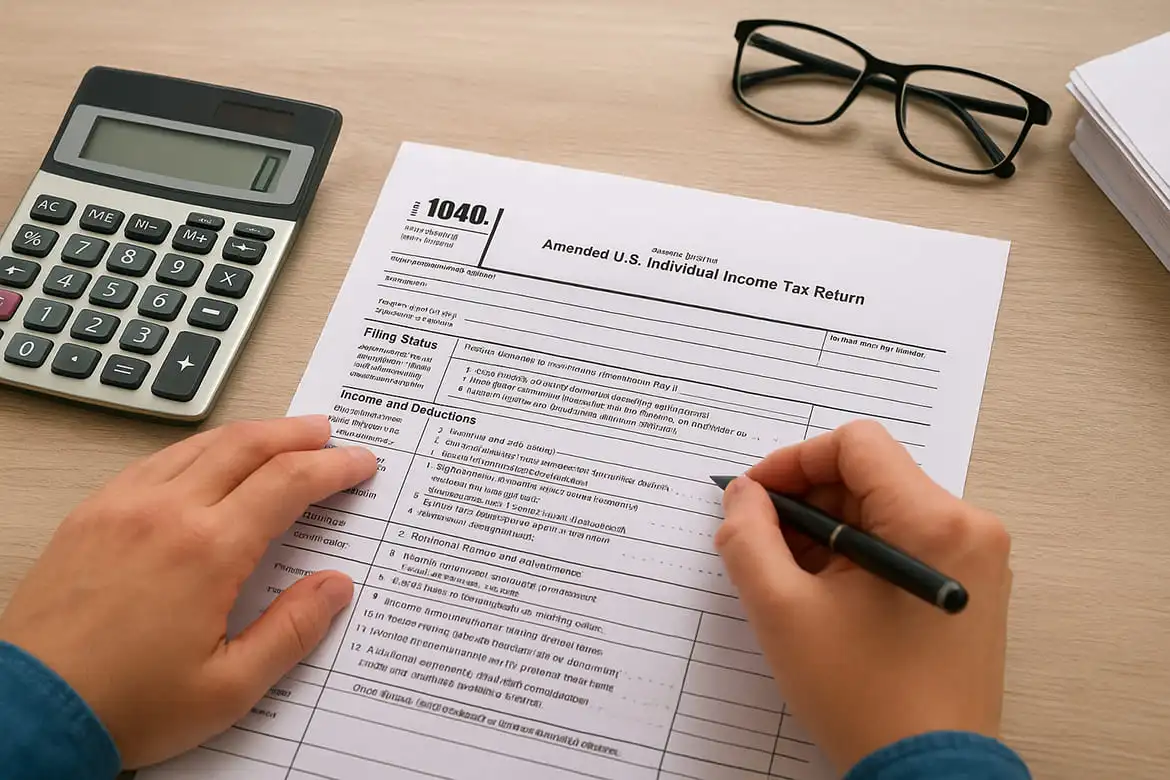 Situations that require Form 1040-X
