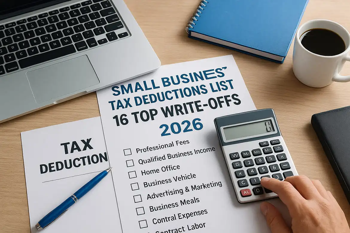 Small Business Tax Deductions List