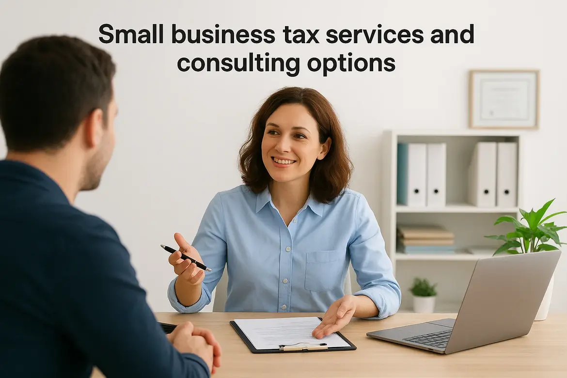 Small business tax services and consulting options
