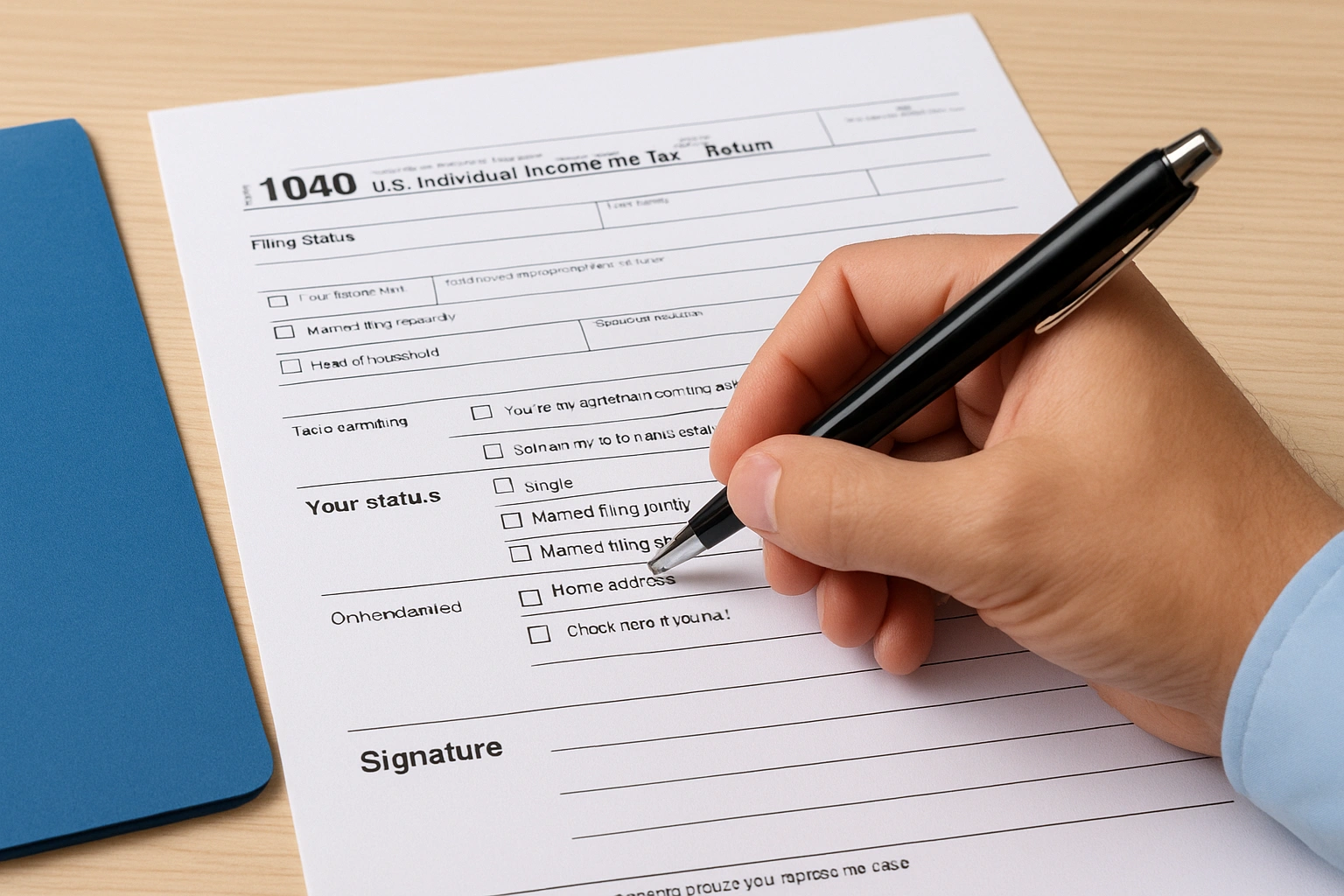 Step 1. Determine who is responsible for signing the return