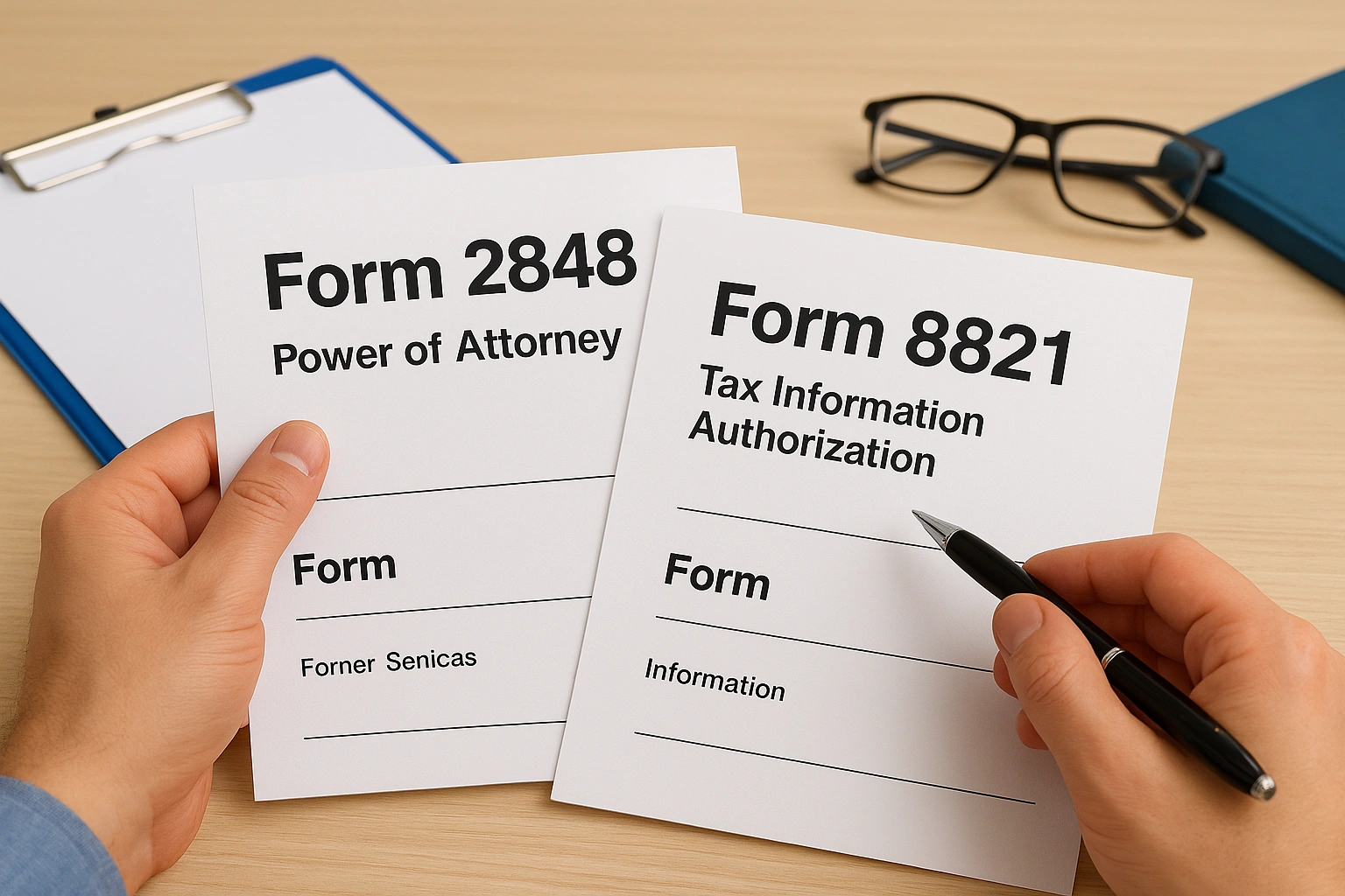 Step 1. Get authorized with Form 2848 or 8821