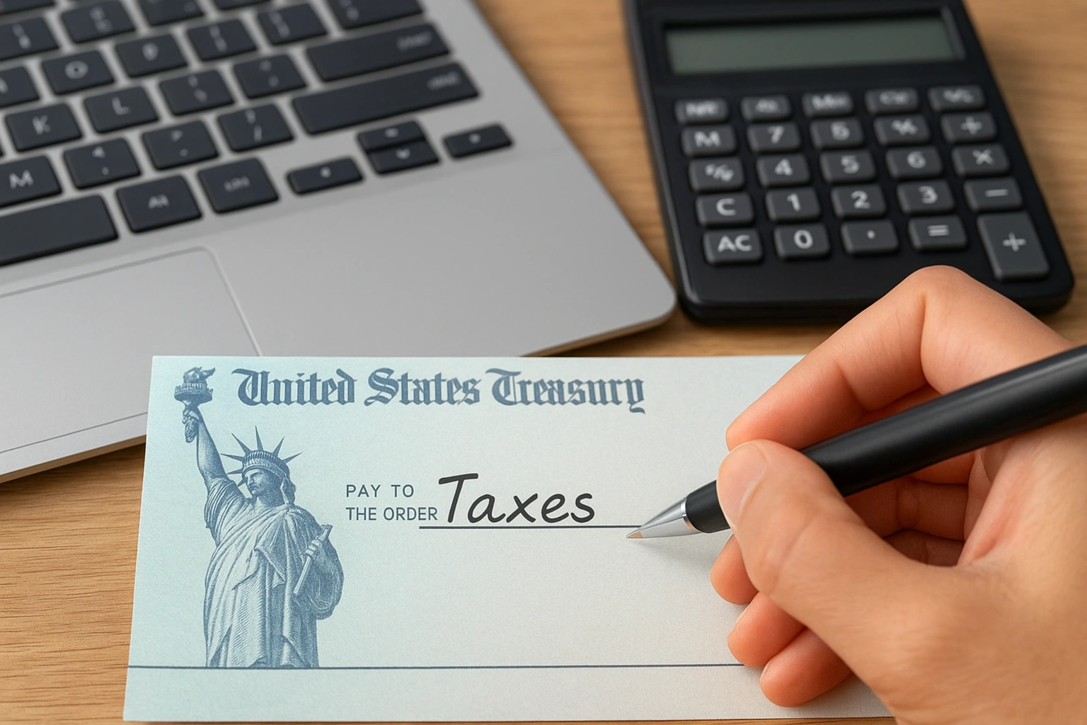 Step 4. Pay any taxes you owe