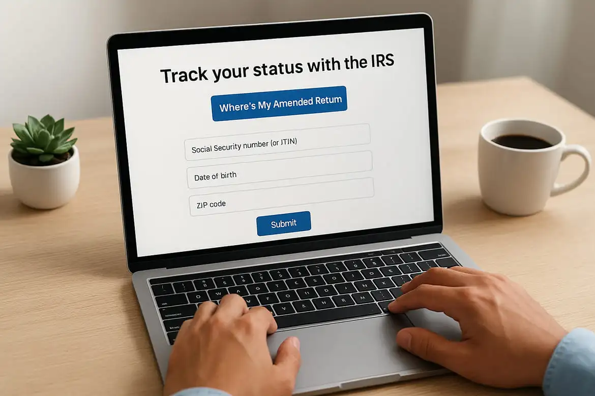 Step 5. Track your status with the IRS