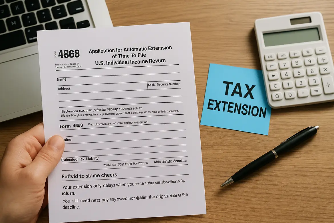 What is a tax extension and Form 4868
