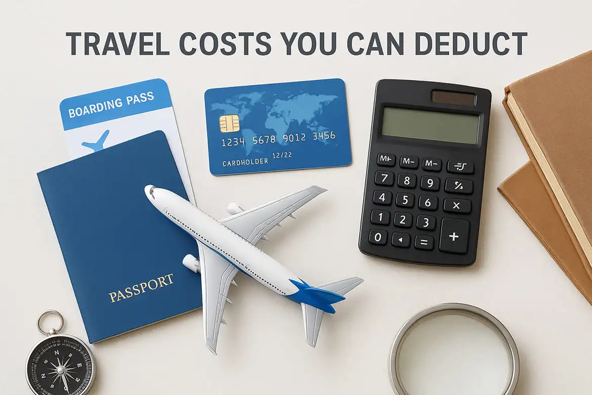 Travel costs you can deduct