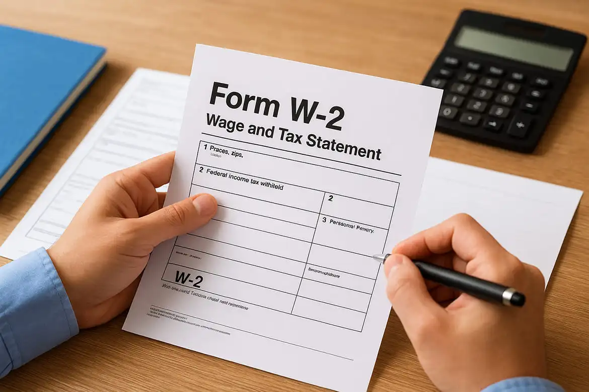 Wage and salary income forms