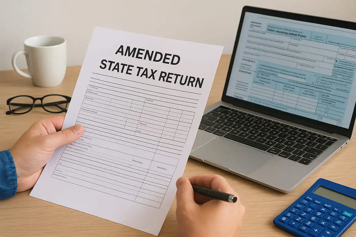 What amending a state return means